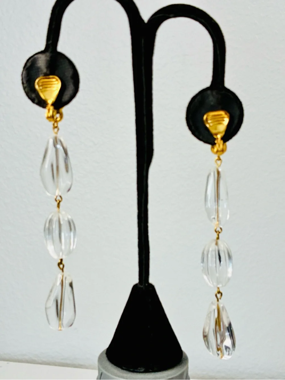 Anne Klein Couture clip earrings